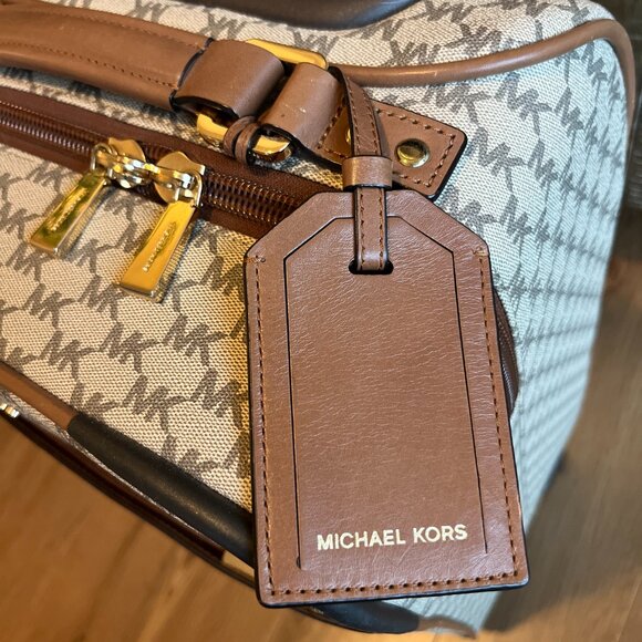 MICHAEL Michael Kors Jet Set Travel Logo Suitcase Small - Picture 4 of 6